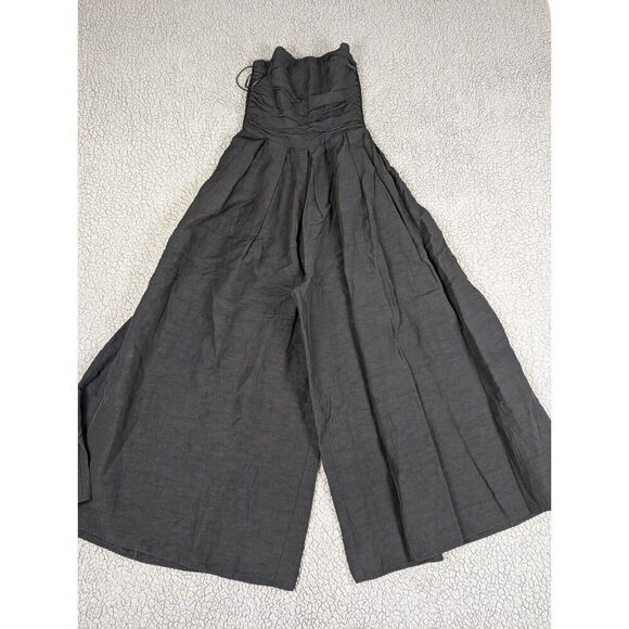 La Ligne Jumpsuit Mason Womens Size Small Black Removable Straps $395 NWOT - Picture 4 of 16